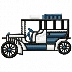 Antique Cars Embroidery Design 4 Antique Cars Embroidery Design 4